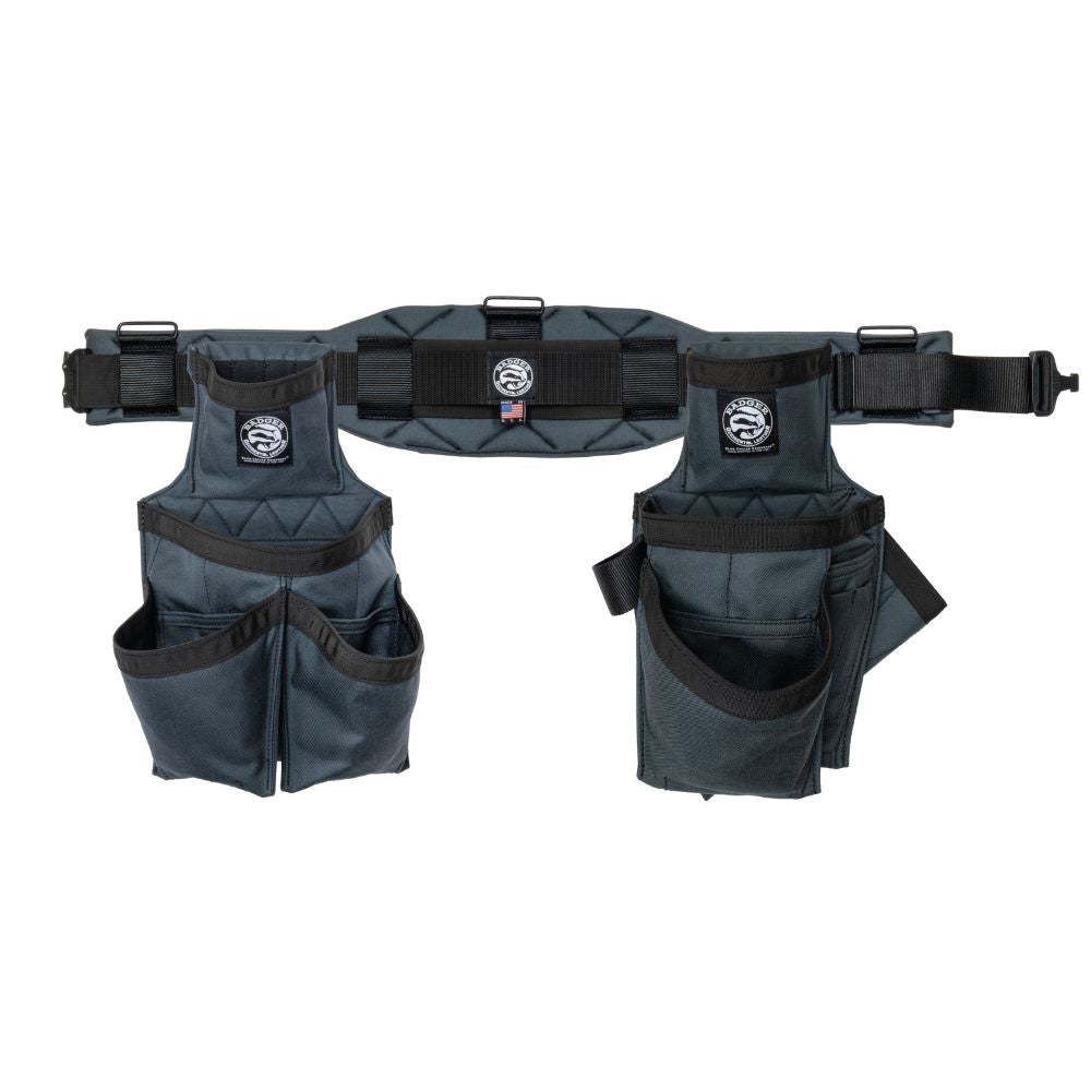 Occidental Leather 461010 LG Gunmetal Grey Carpenter Set Large