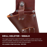 Occidental Leather 5066LH Left Handed Cordless Drill Holster - 2