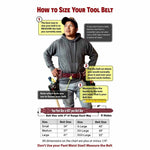 Occidental Leather B5135 LG Stronghold Belt System - Black - 7