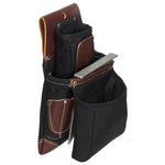 Occidental Leather B8060 OxyLights 3 Pouch Fastener Bag - Black - 3