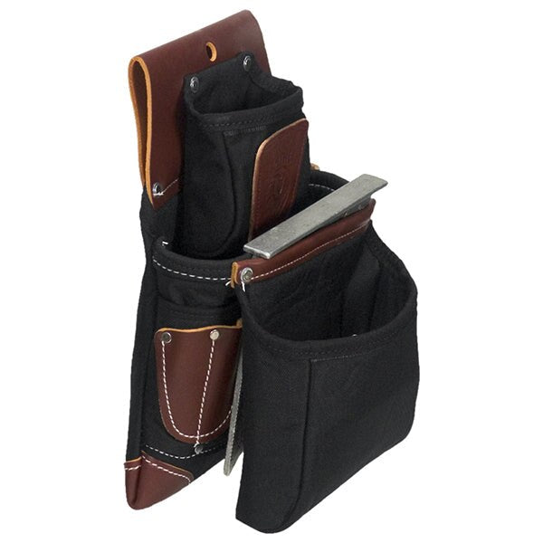 Occidental Leather B8060 OxyLights 3 Pouch Fastener Bag - Black - 3