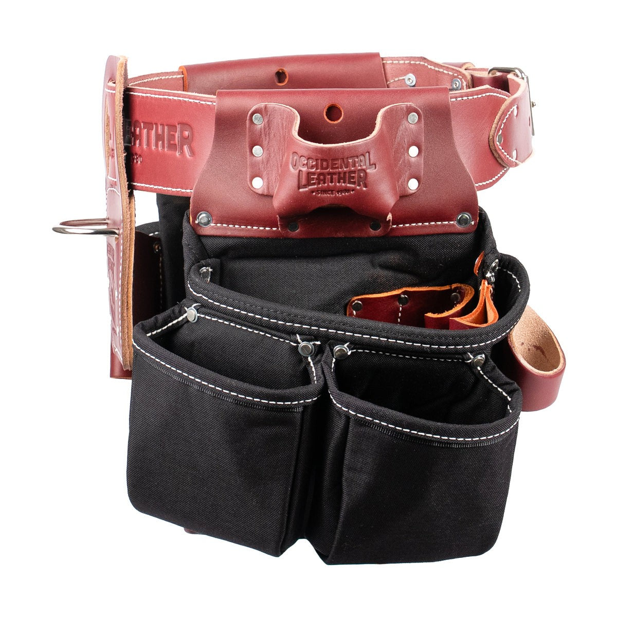 Occidental Leather B8080DB SM OxyLights Framer Set with Double Outer Bags - Black - 5