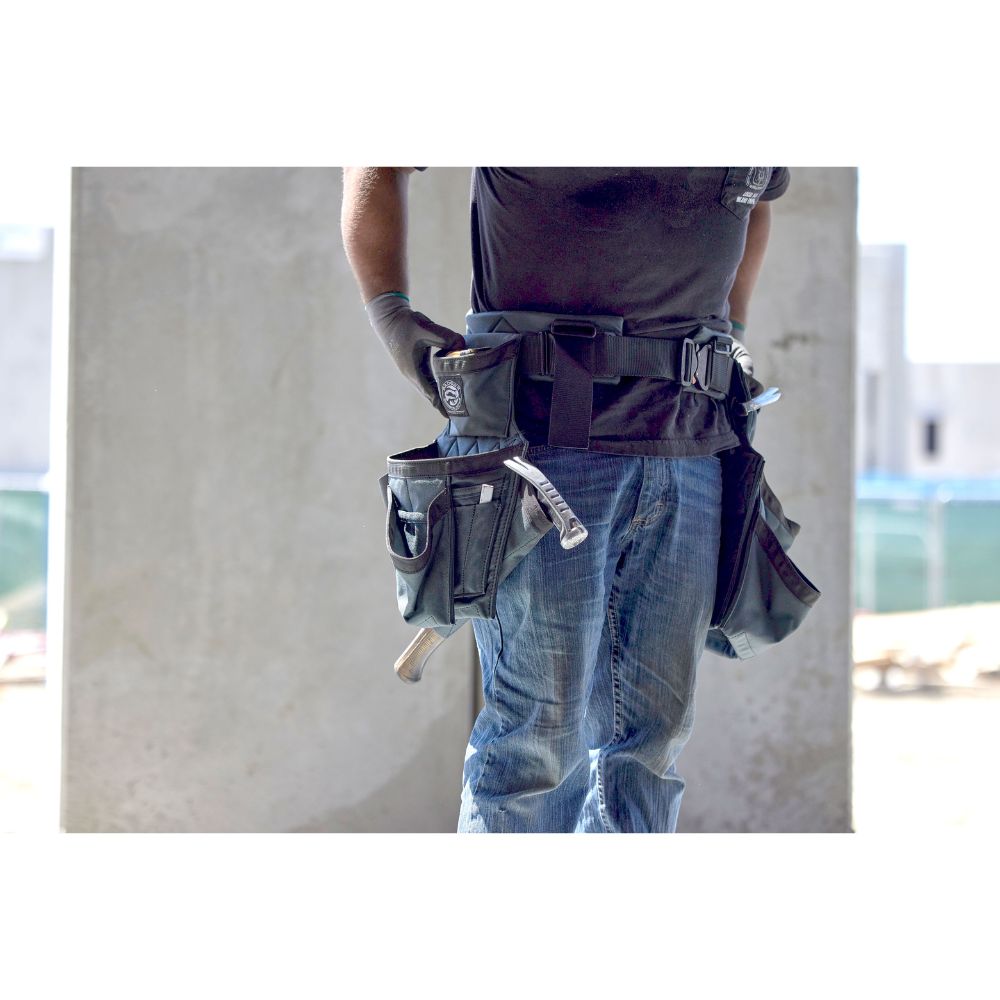Occidental Leather 461010 SM Gunmetal Grey Carpenter Set Small - 8