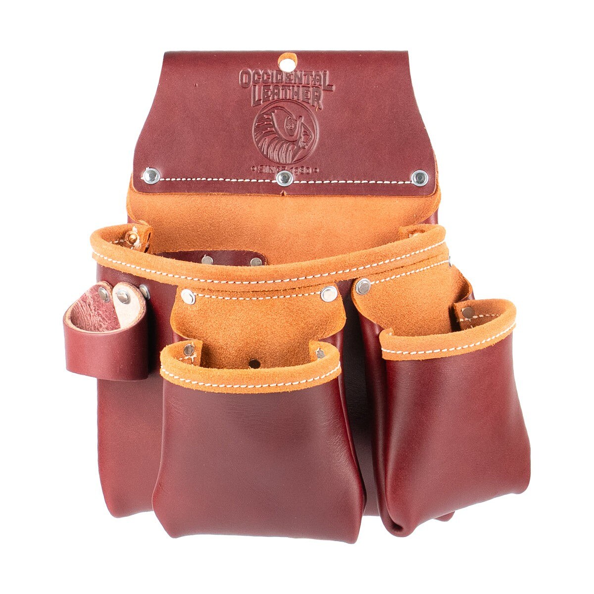 Occidental Leather 5017DBLH Left Handed 3 Pouch Pro Tool Bag - 2