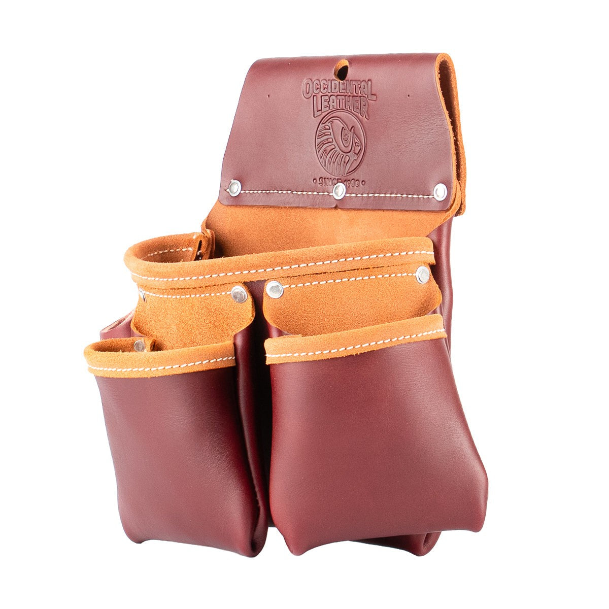 Occidental Leather 5017DBLH Left Handed 3 Pouch Pro Tool Bag - 4