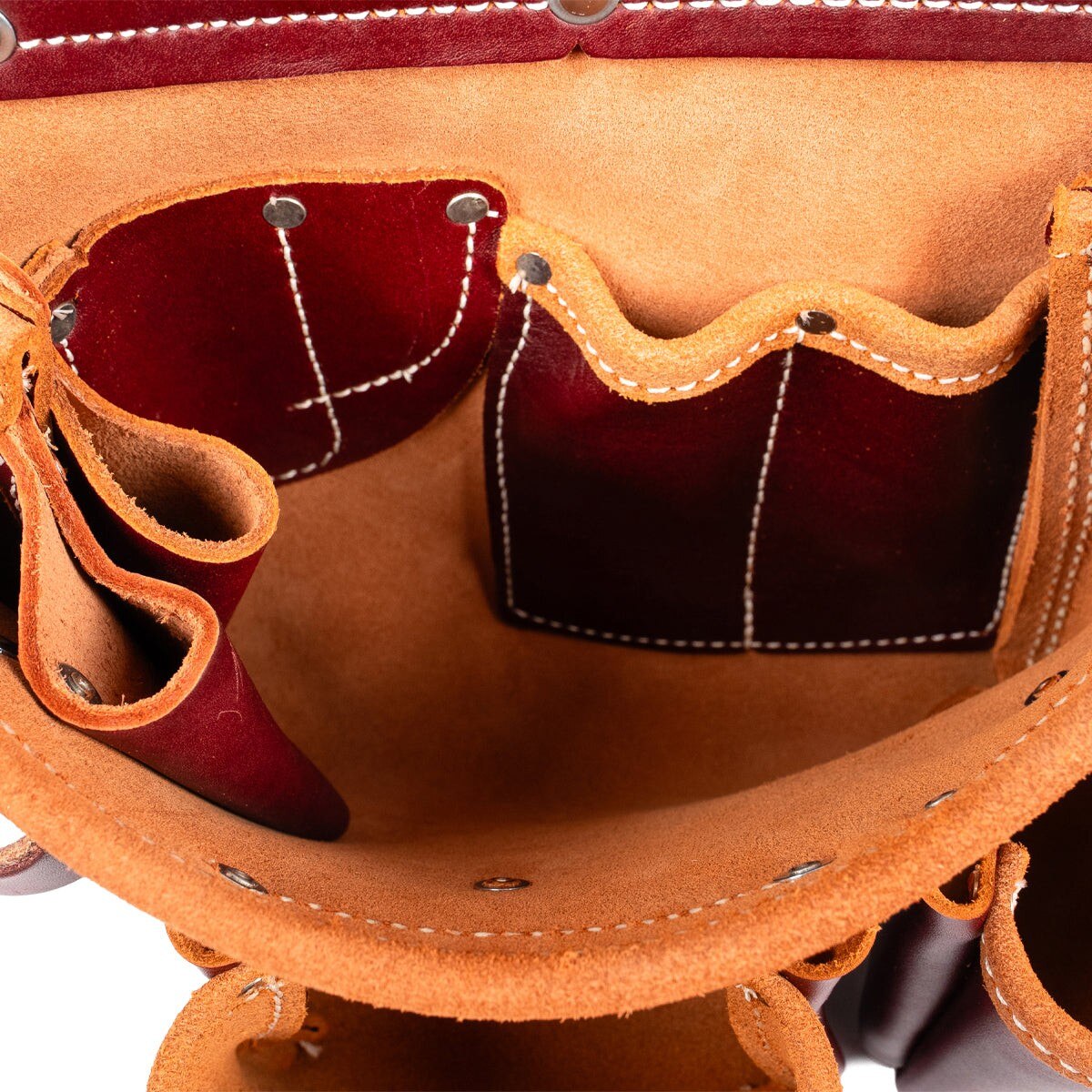 Occidental Leather 5017DBLH Left Handed 3 Pouch Pro Tool Bag - 6
