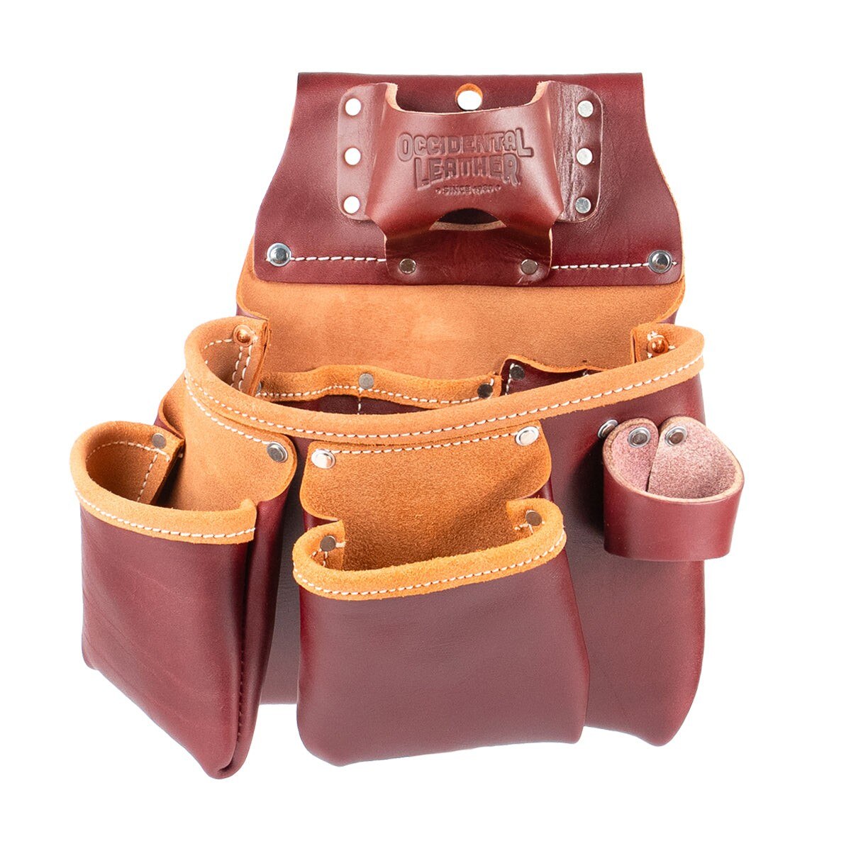 Occidental Leather 5018DB 9-Pocket Tool Pouch w/ Hammer Holder