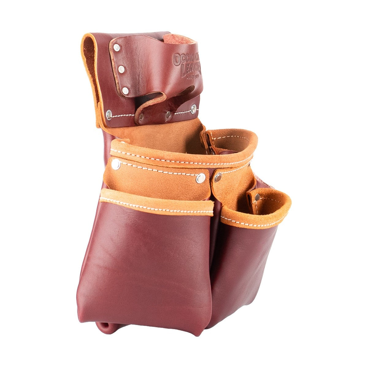 Occidental Leather 5018DB 9-Pocket Tool Pouch w/ Hammer Holder - 4