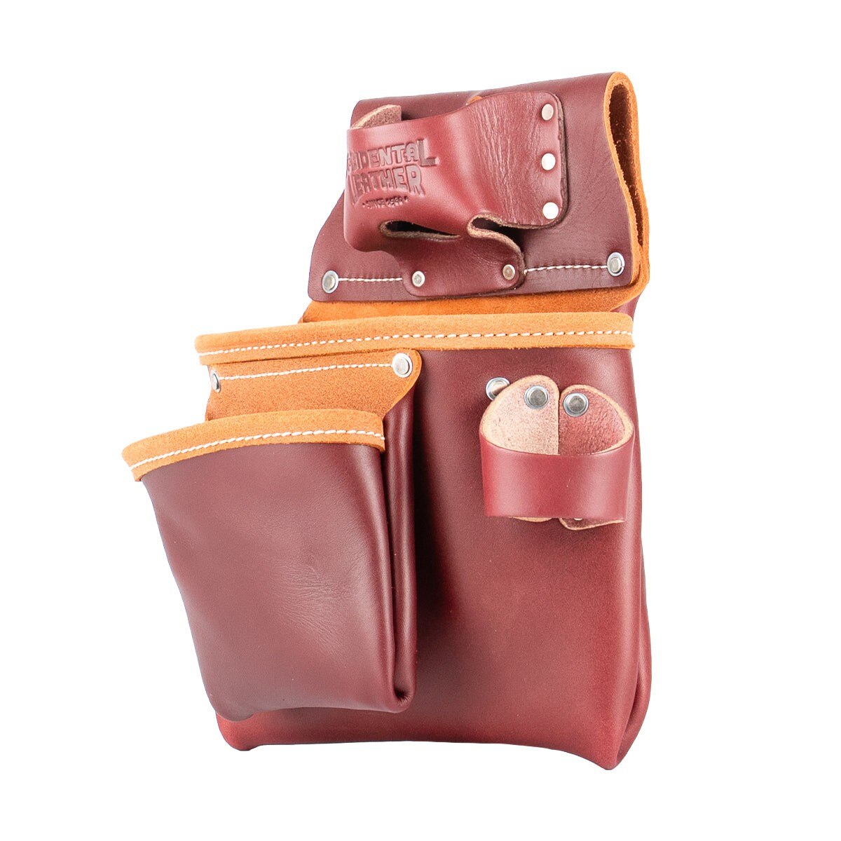 Occidental Leather 5018 2 Pouch Pro Tool Bag with Tape Measure Pouch - 3
