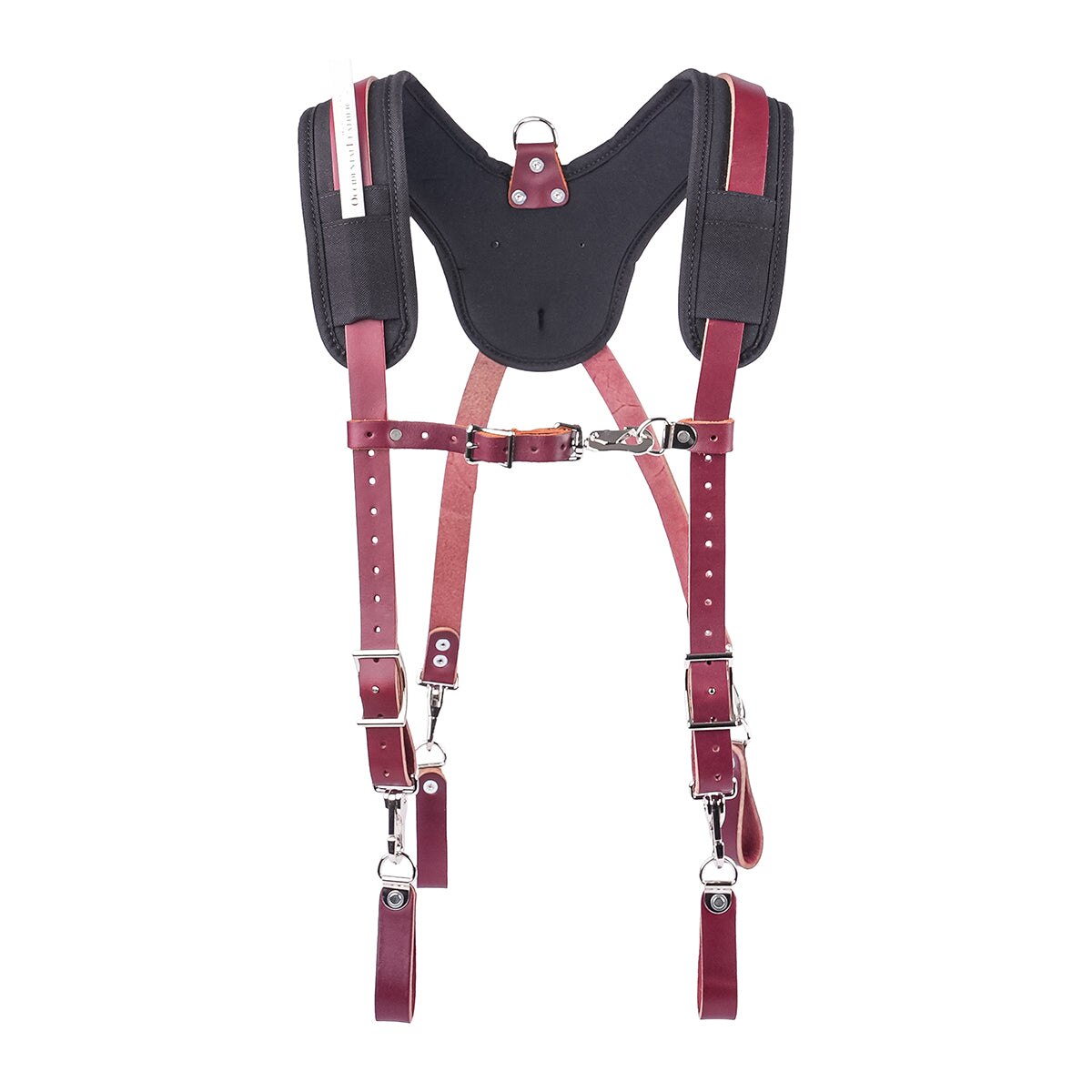 Occidental Leather 5055 Stronghold Suspender System with Padded Shoulders for Tool Bags and Belts
