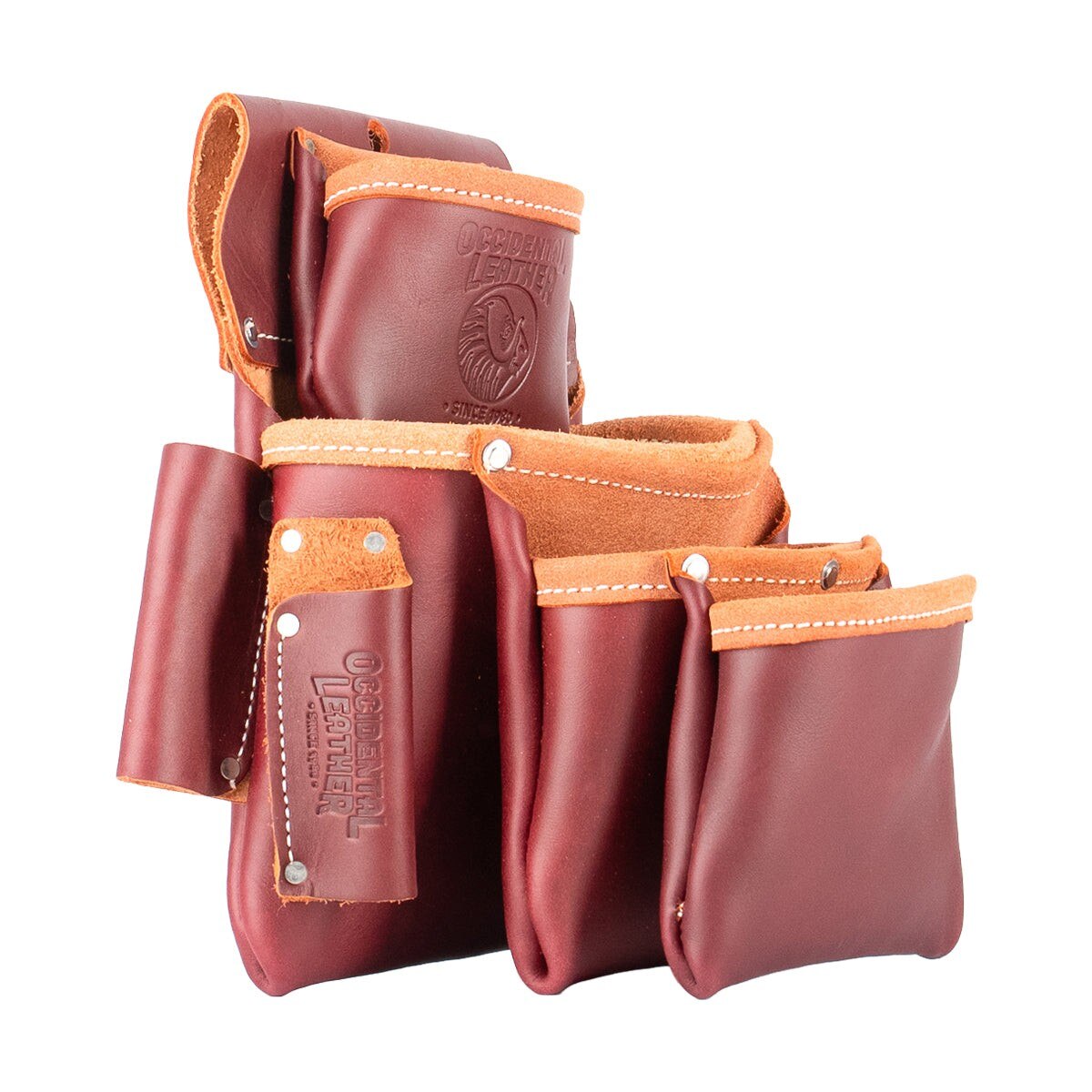 Occidental Leather 5062LH Left Handed 4 Pouch Pro Fastener Bag - 4
