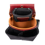 Occidental Leather 5564 Belt-Worn Fastener Bag with Divided Nylon Double Bag - 7