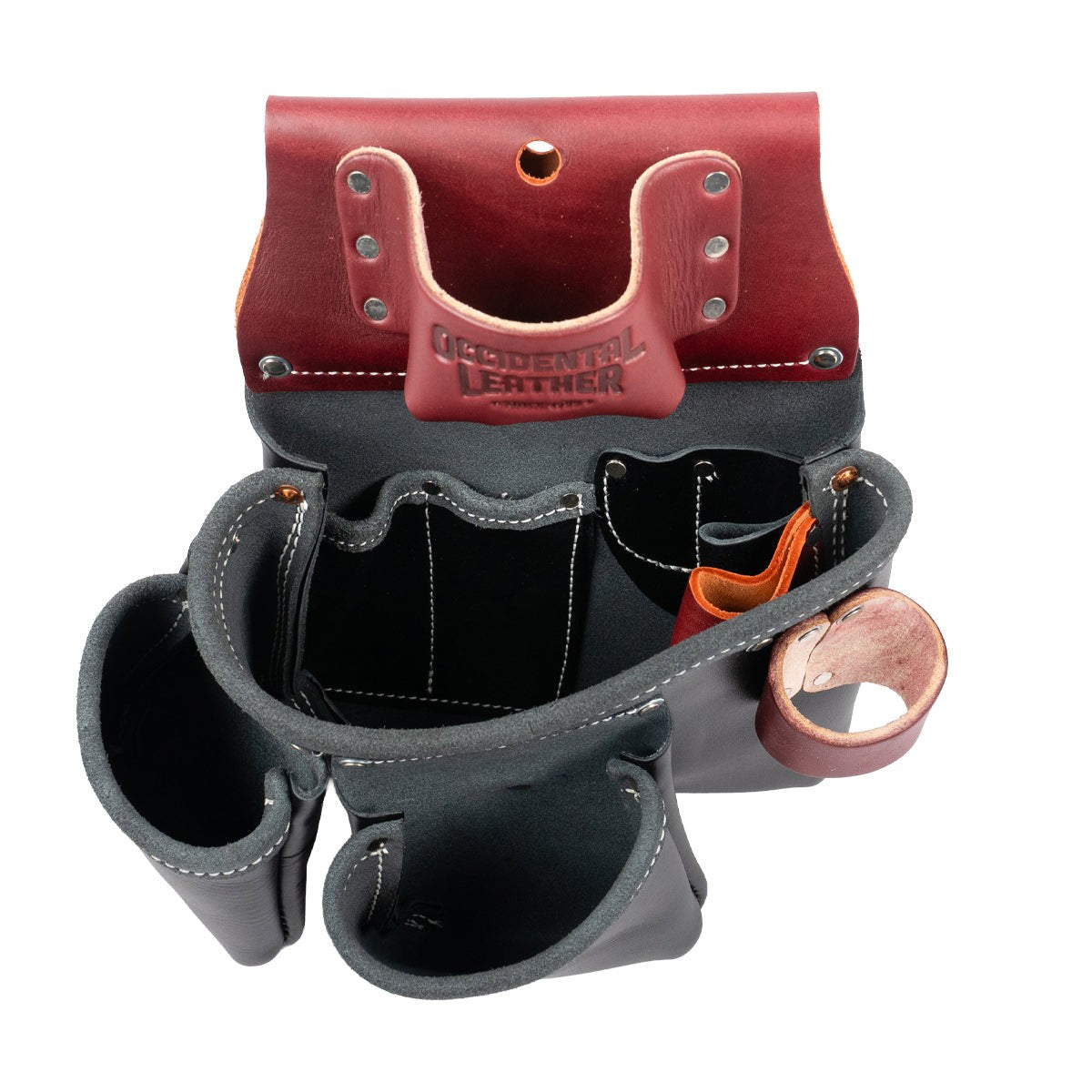 Occidental Leather B5018DB Black Pro Tool Bag - 6
