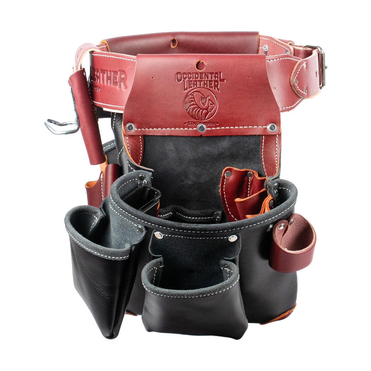 Occidental Leather B5625XXL XXL Black Building Framer Set - 7