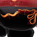 Occidental Leather B8017DB Black OxyLights 3 Pouch Tool Bag - 6